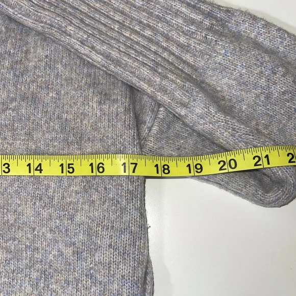 Rachel Zoe Light Purple Marled Button V-neck Sweater Cardigan Small Women’s - Picture 8 of 12